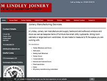 Tablet Screenshot of joinershuddersfield.net